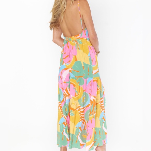 Show Me Your MuMu Julia Cut Out Back Sundress Size XL - Picture 2 of 7